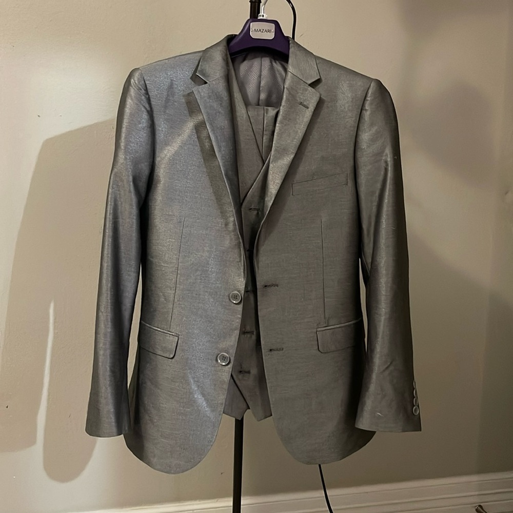 Mazari gray suit - 38R/32W